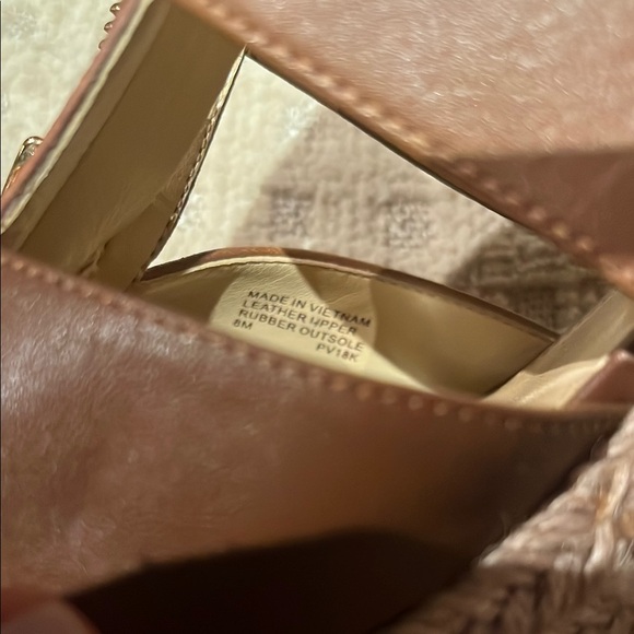 Michael Kors Brown Espadrille Wedges with Straps - Picture 6 of 6